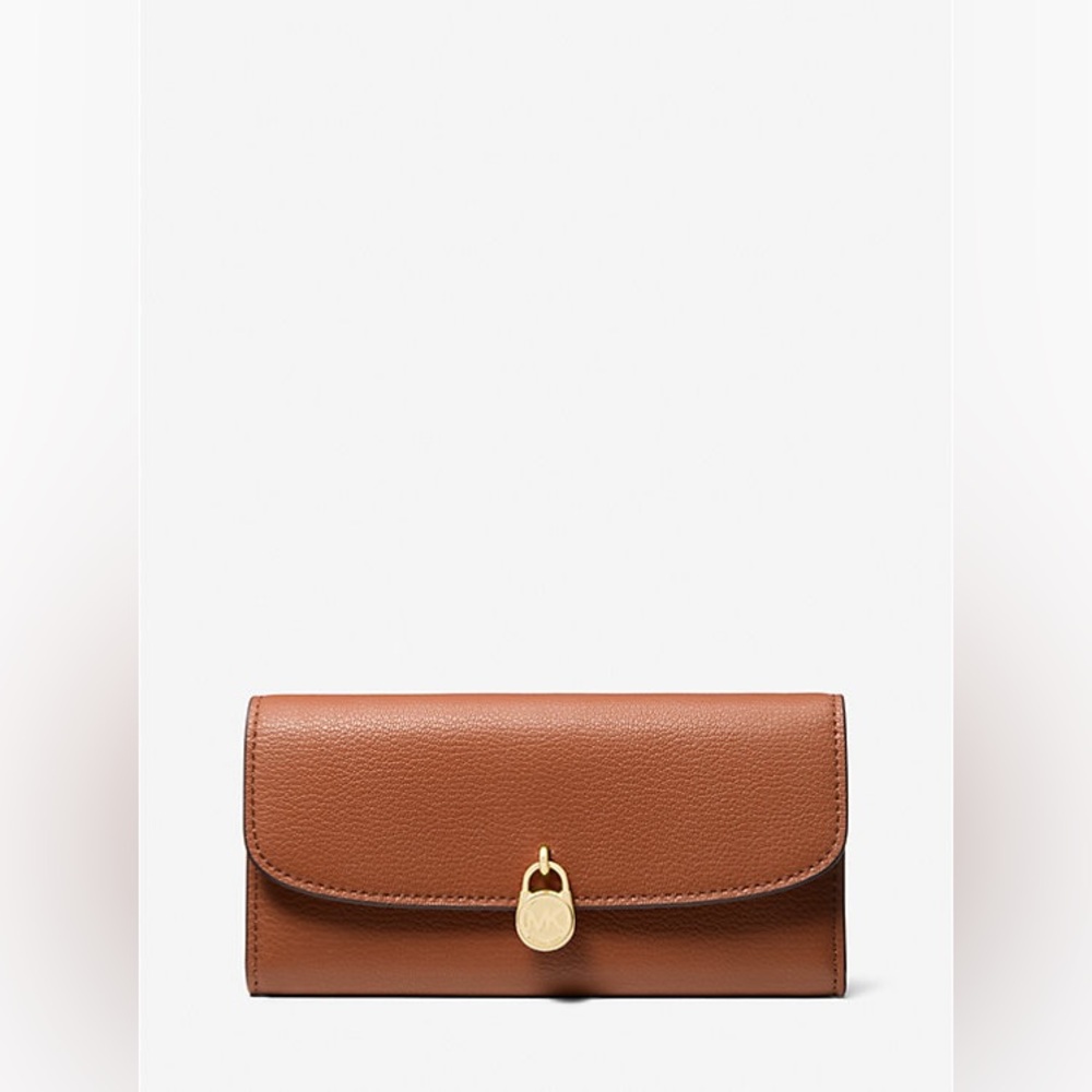 Micah Kors Hamilton Large Leather Continental Wallet